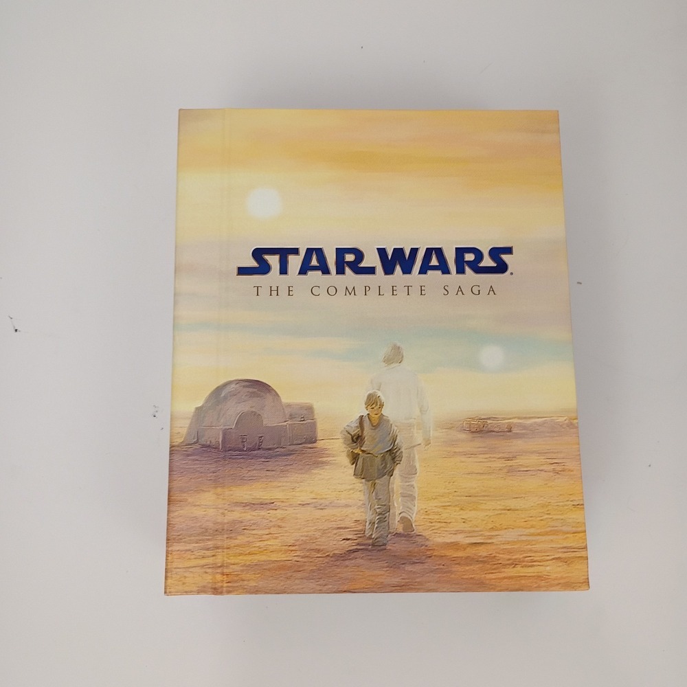 Star Wars The Complete Saga Blu-ray Box Set Episodes I-VI 9-Disc George Lucas